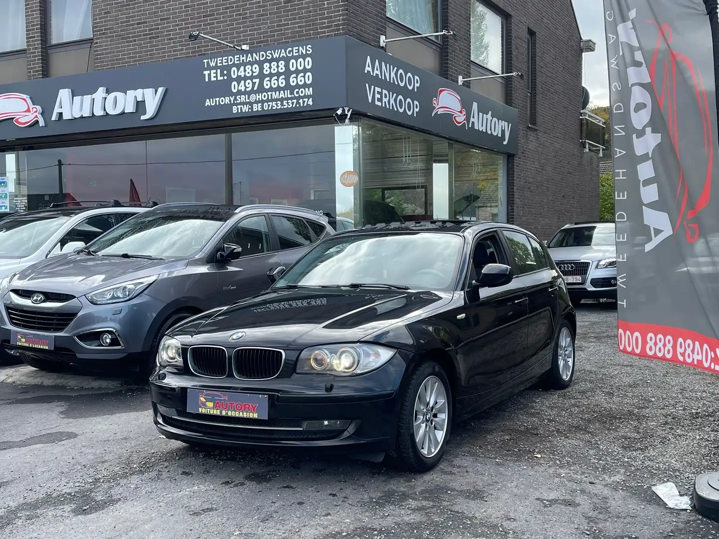 BMW 116 116 d Noir - 1