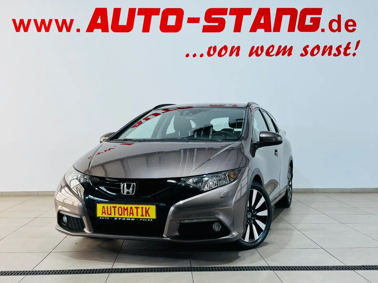Honda Civic Tourer Sport**AHK+TOTWINKEL+17"LMF+KAMERA* Braun - 1