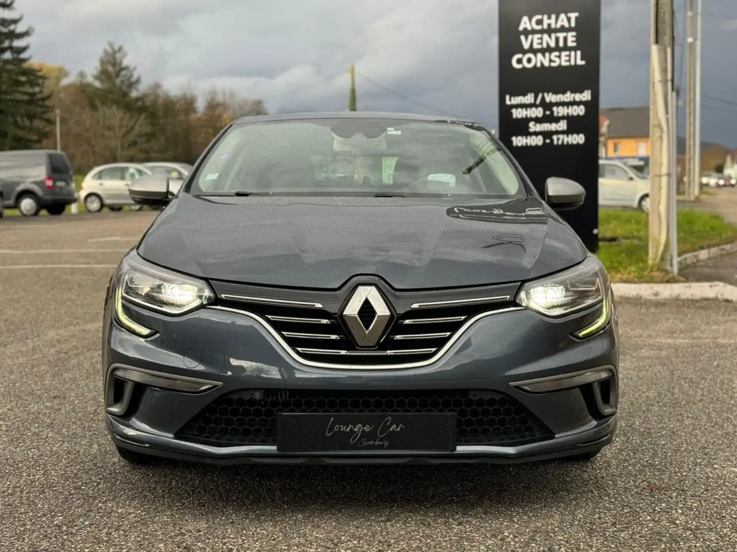 Renault Megane IV BERLINE TCe 160 FAP GT-Line Gris - 2