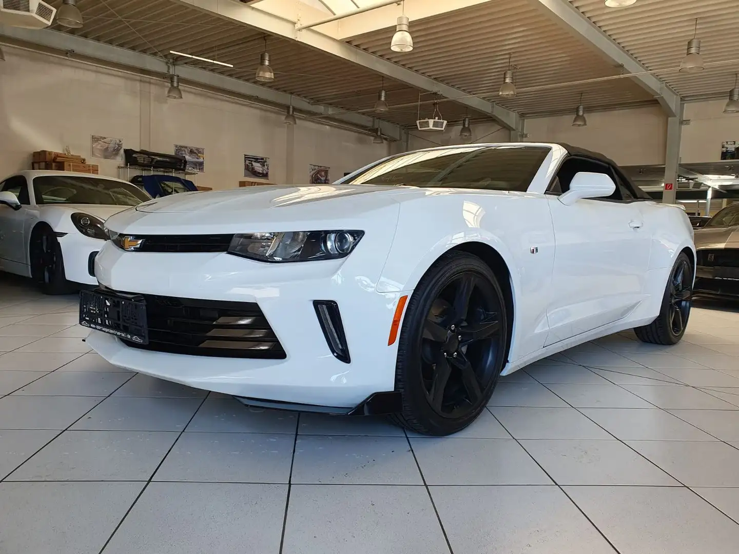 Chevrolet Camaro RS 2.0 TURBO LT Autom*Cabrio*Touch*Alu Weiß - 2