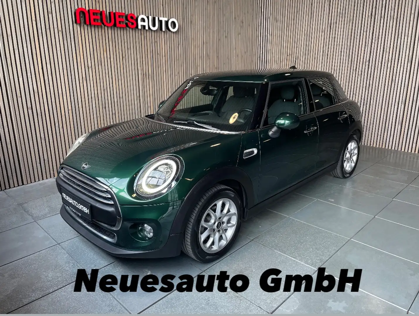 MINI One D F55 *Chili*1.Besitz*LED*Navi*Leder*Servicegepfl.* Grün - 1