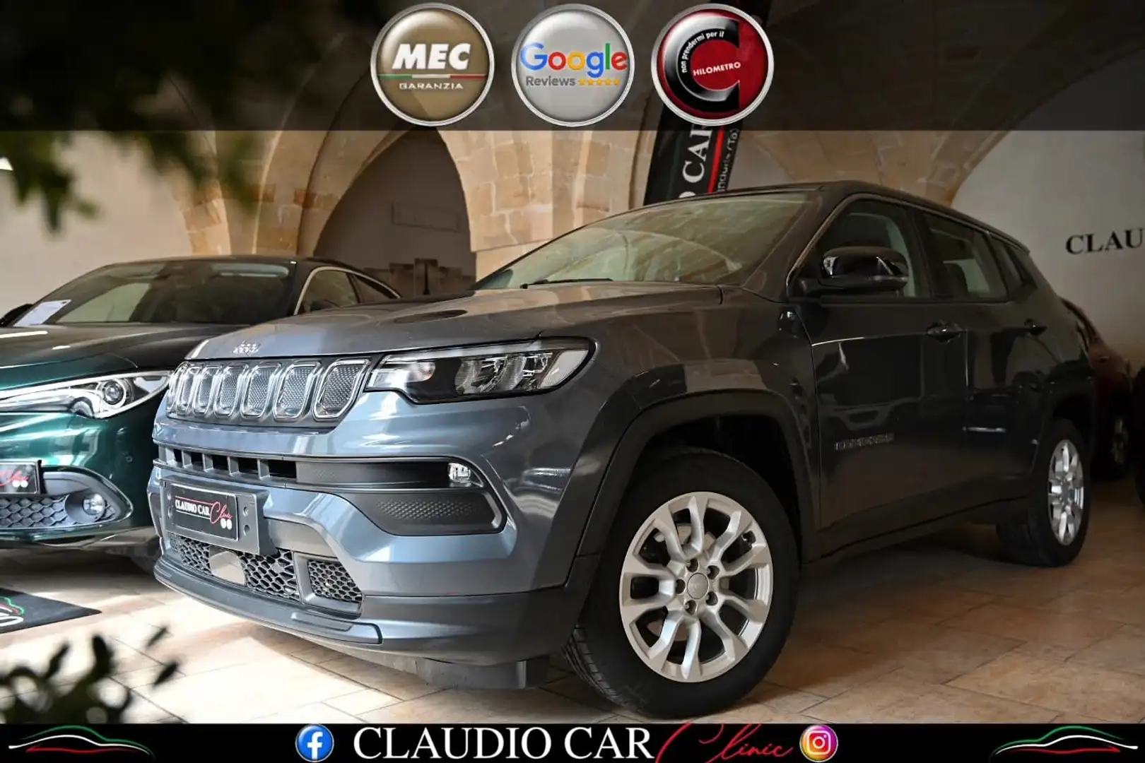 Jeep Compass Compass II 2021 1.6 mjt Business 2wd 130cv Grigio - 1