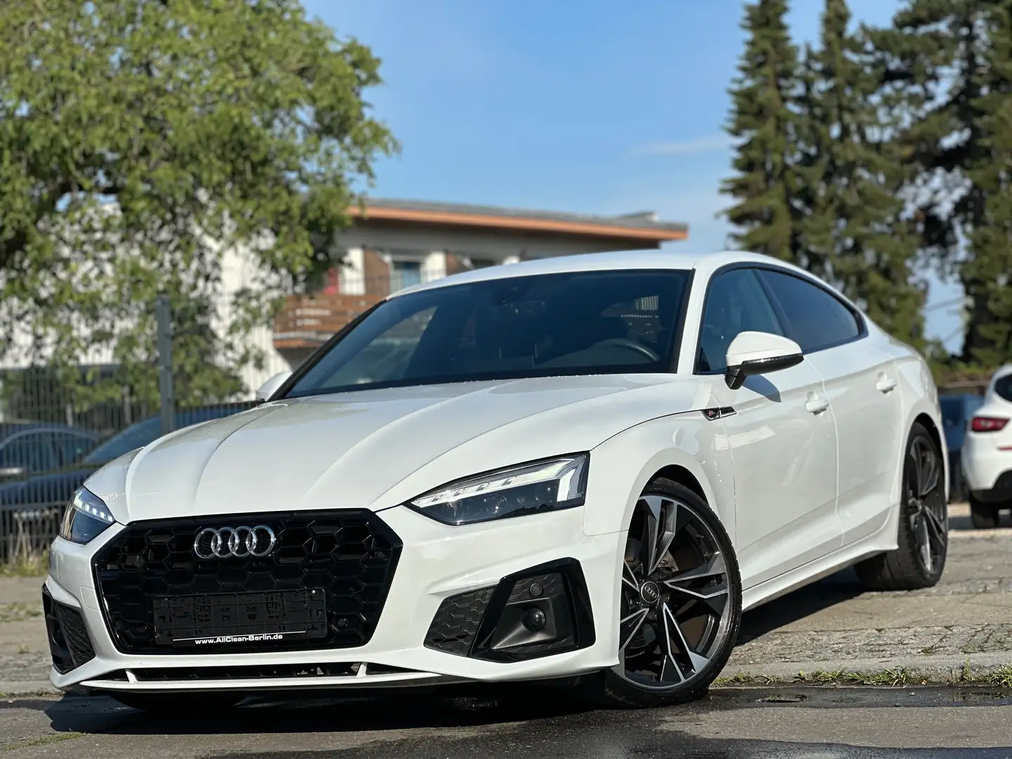 Audi A5 40 TFSI S line/Matrix/20 Zoll Rotor Weiß - 1