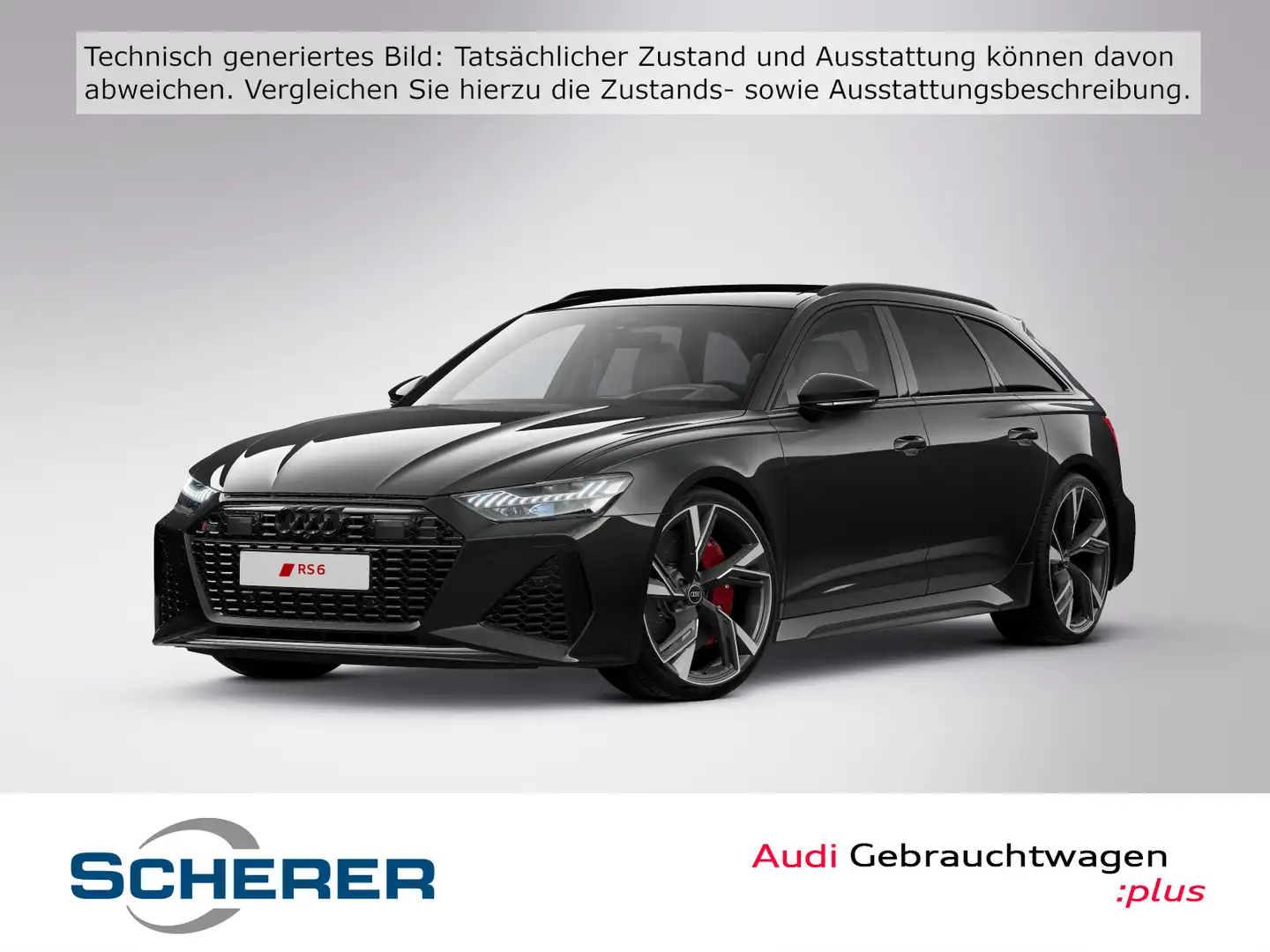 Audi RS6 RS6 Avant performance HD MATRIX PANO NAVI RFK Schwarz - 1