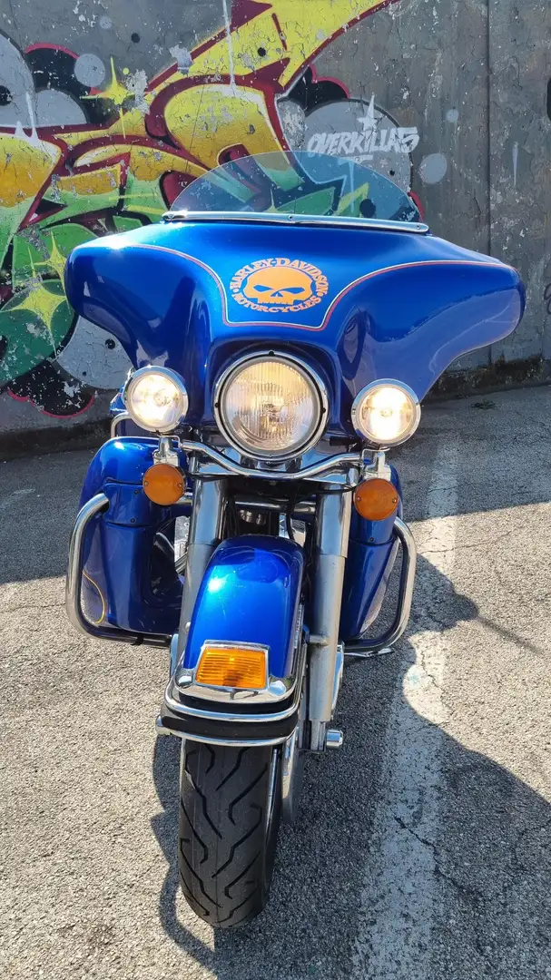Harley-Davidson Electra Glide Azul - 1