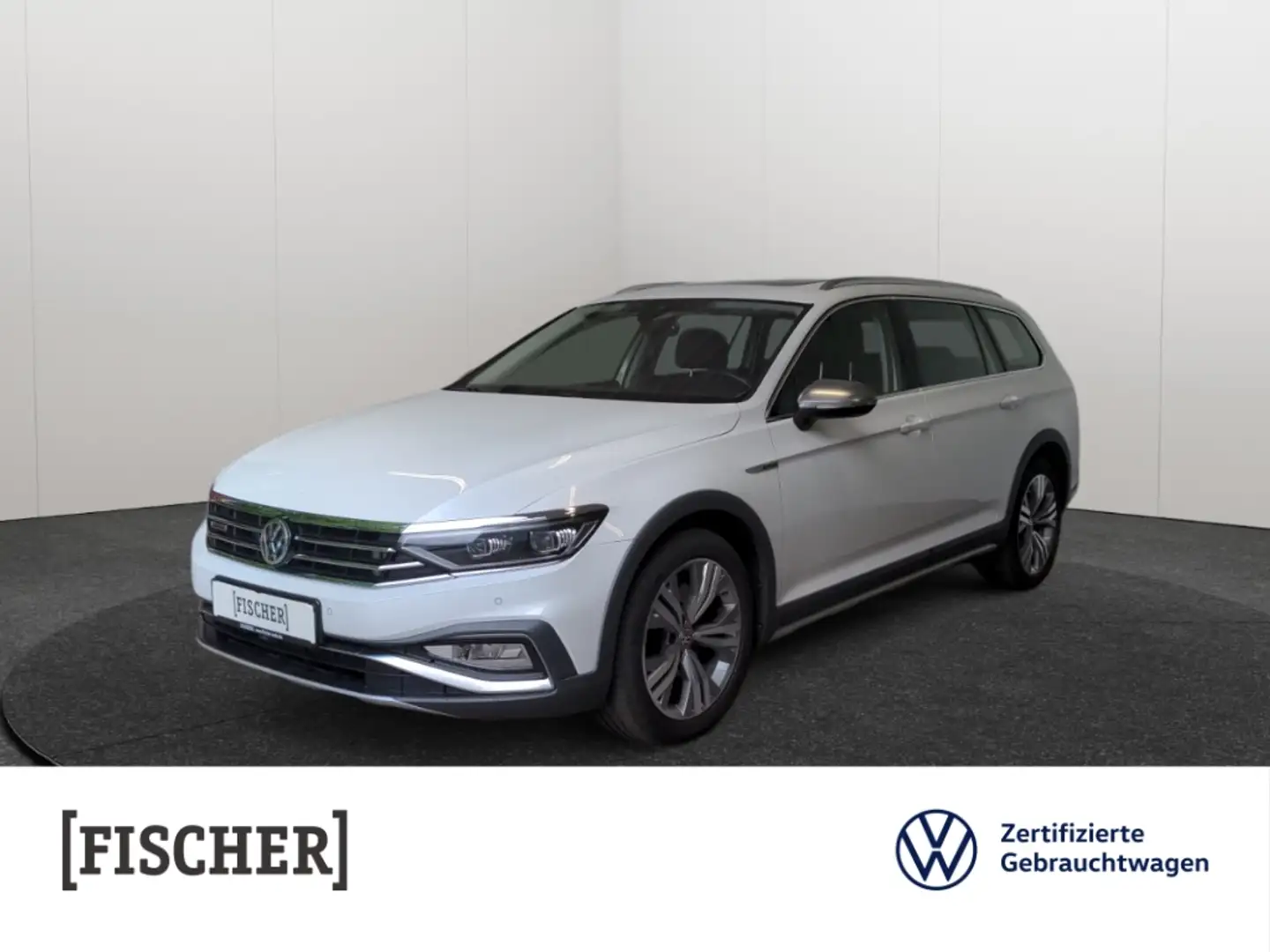 Volkswagen Passat Alltrack 2.0TDI 4Motion DSG Matrix AHK STHZ Navi HUD 360° P Weiß - 1