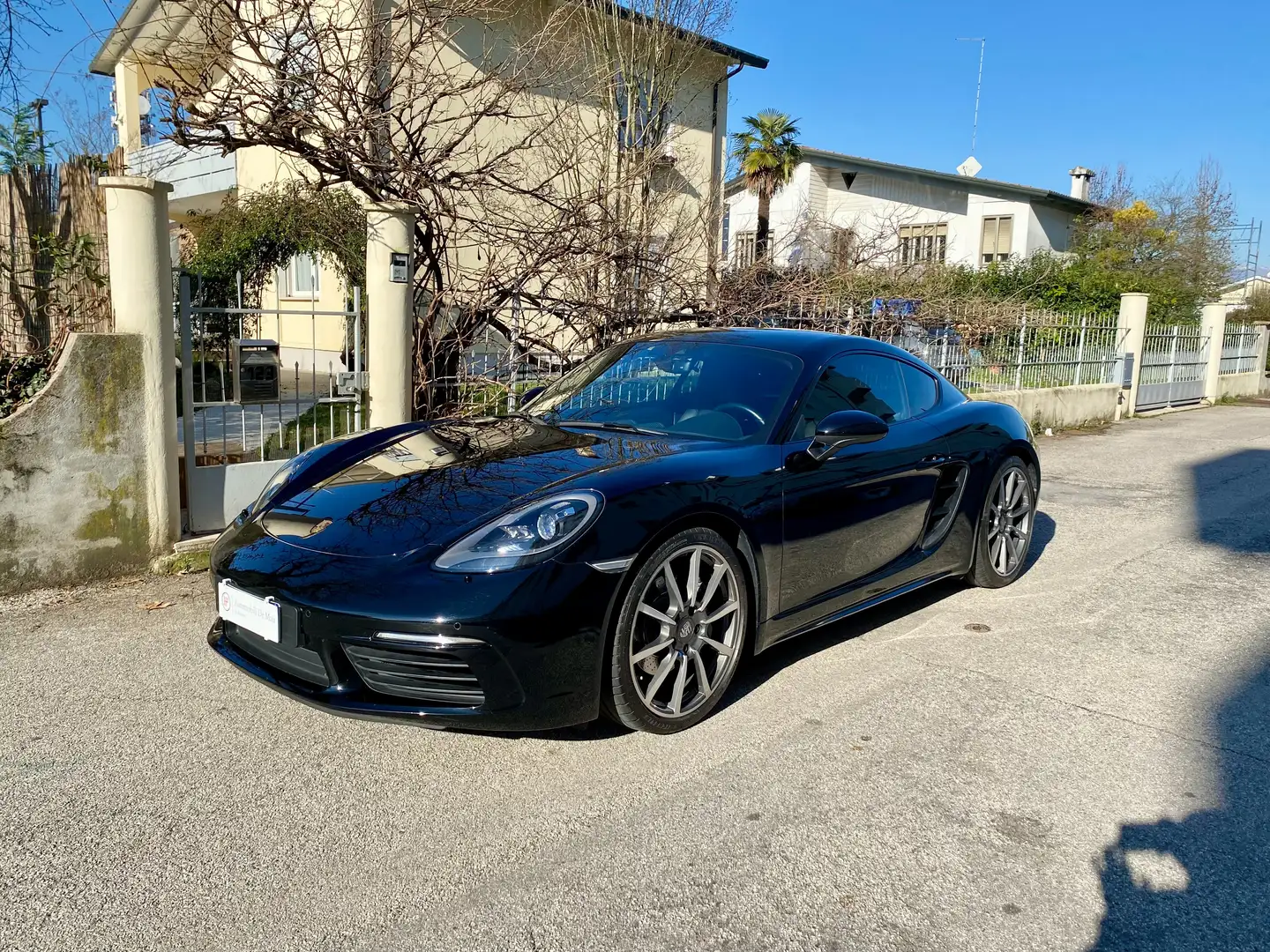 Porsche Cayman 718 2.0 300cv pdk TAGLIANDI PORSCHE Nero - 1