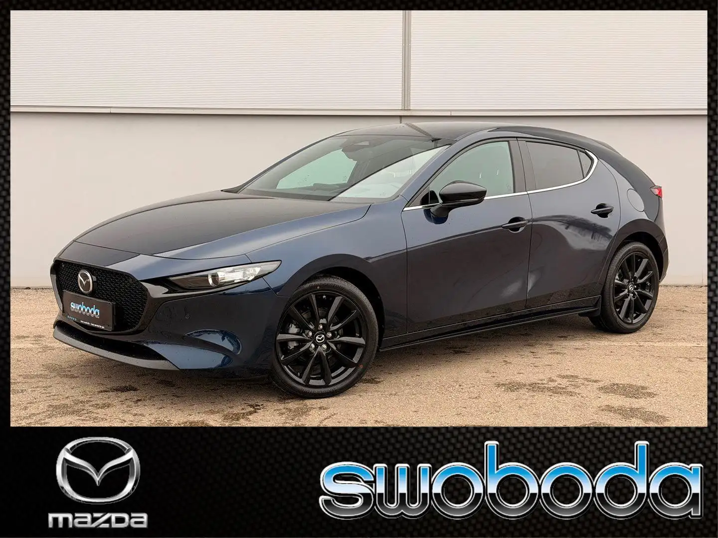Mazda 3 e-Skyactiv-G140 Homura Blau - 1