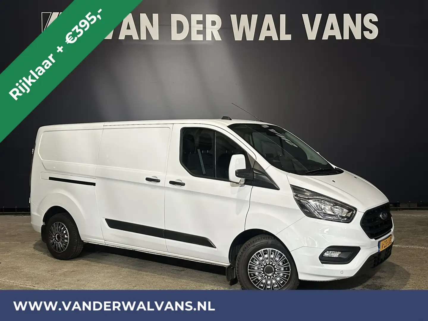 Ford Transit Custom 2.0 TDCI L2H1 Euro6 *Rijklaar Direct Rijden* Airco Wit - 1