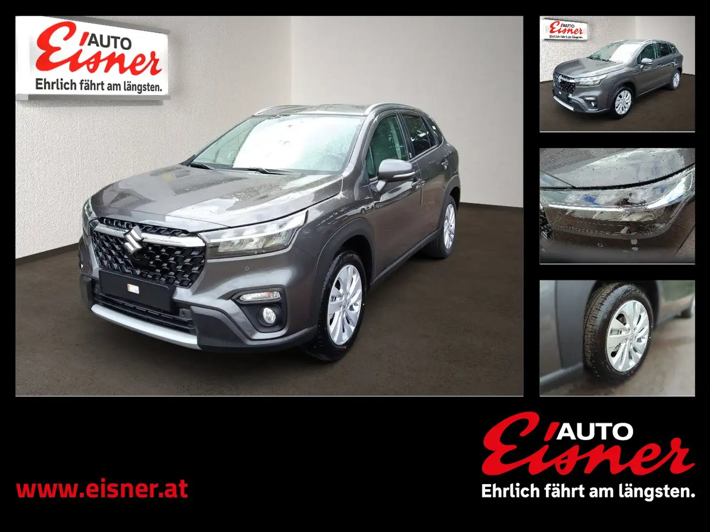 Suzuki S-Cross 1.4 GL+ Hybrid 4WD 6AT Shine 2xKlima ACC Grau - 1