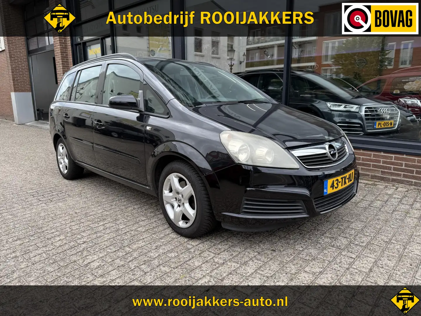 Opel Zafira 1.6 Enjoy 7 Persoons! Schwarz - 1