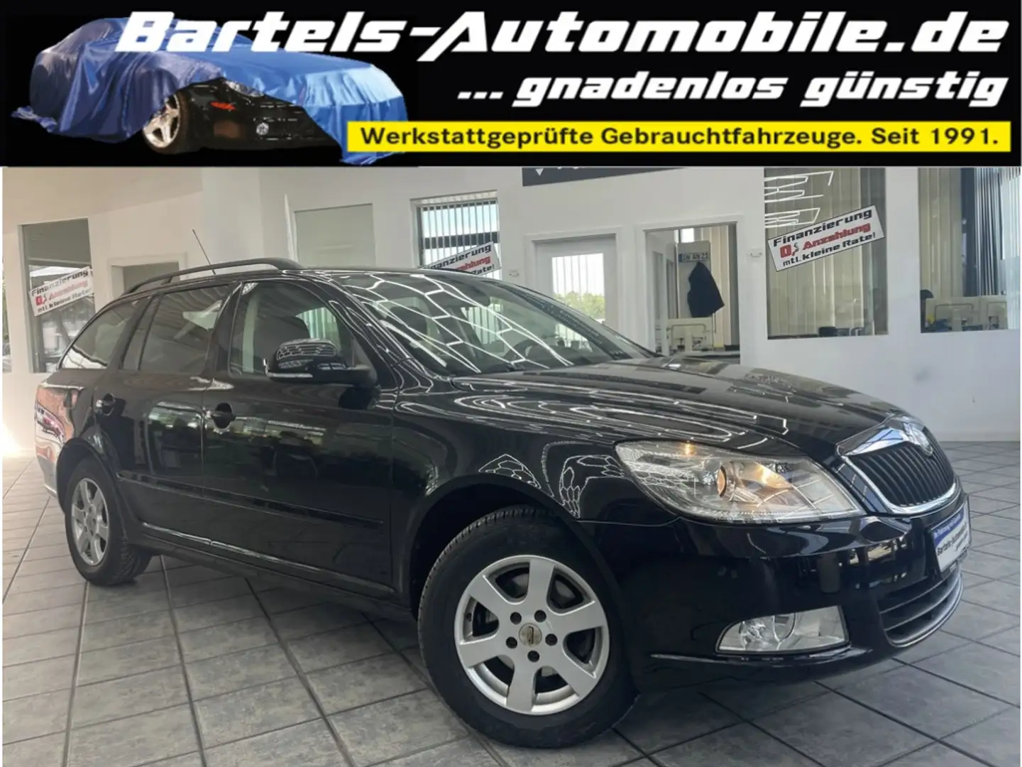 Skoda Octavia Combi 1.6 MPI Ambiente, Klima, Sitzheiz. Schwarz - 1