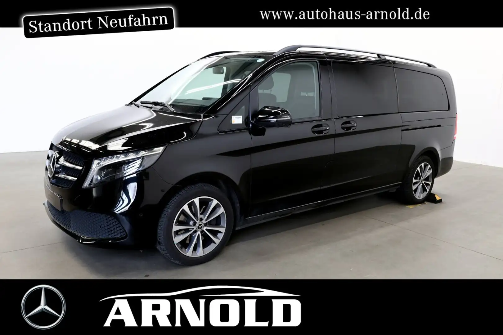 Mercedes-Benz V 300 V 300 d Avantgarde XL 8-Si. 360° LED Standhzg. ! Schwarz - 1