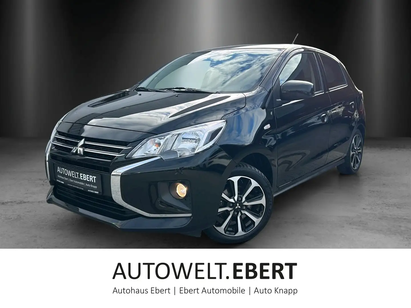 Mitsubishi Space Star 1.2 Aut. Select+/CAR-PLAY/KAMERA/SHZ/ Schwarz - 1