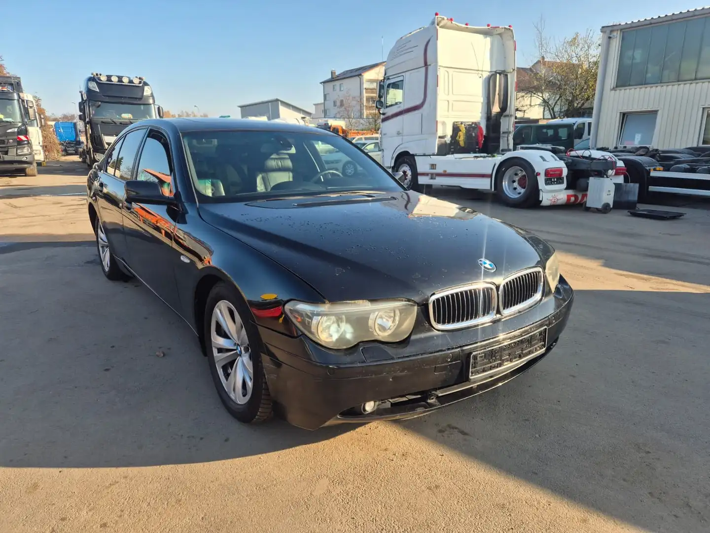 BMW 730 730D E65 160KW *Softclose/Schiebedach/Xenon/Tempo. Noir - 1