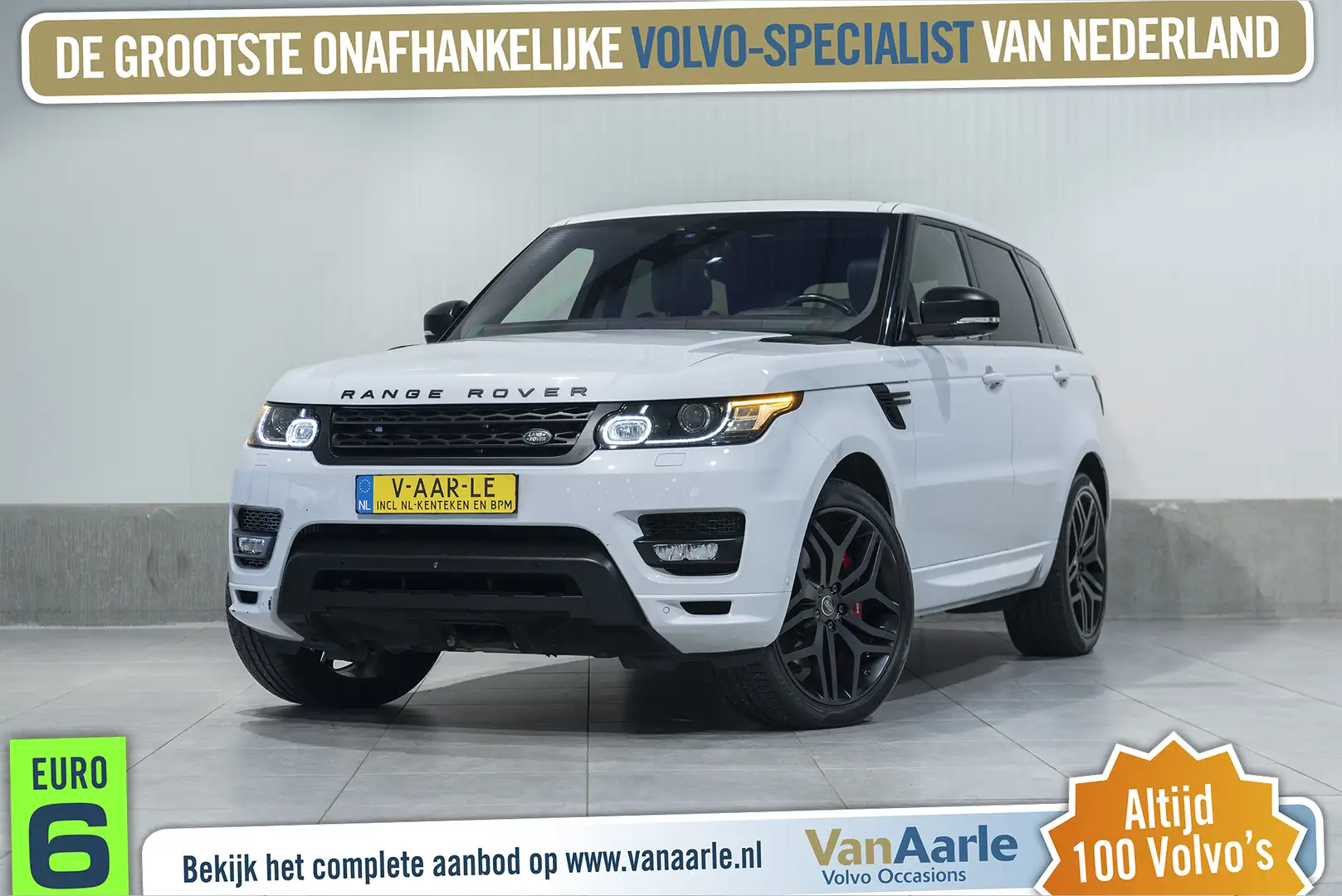 Land Rover Range Rover Sport 4.4 Aut. Euro6 SDV8 INCL.BTW Autobiography Vogue 5 Wit - 1
