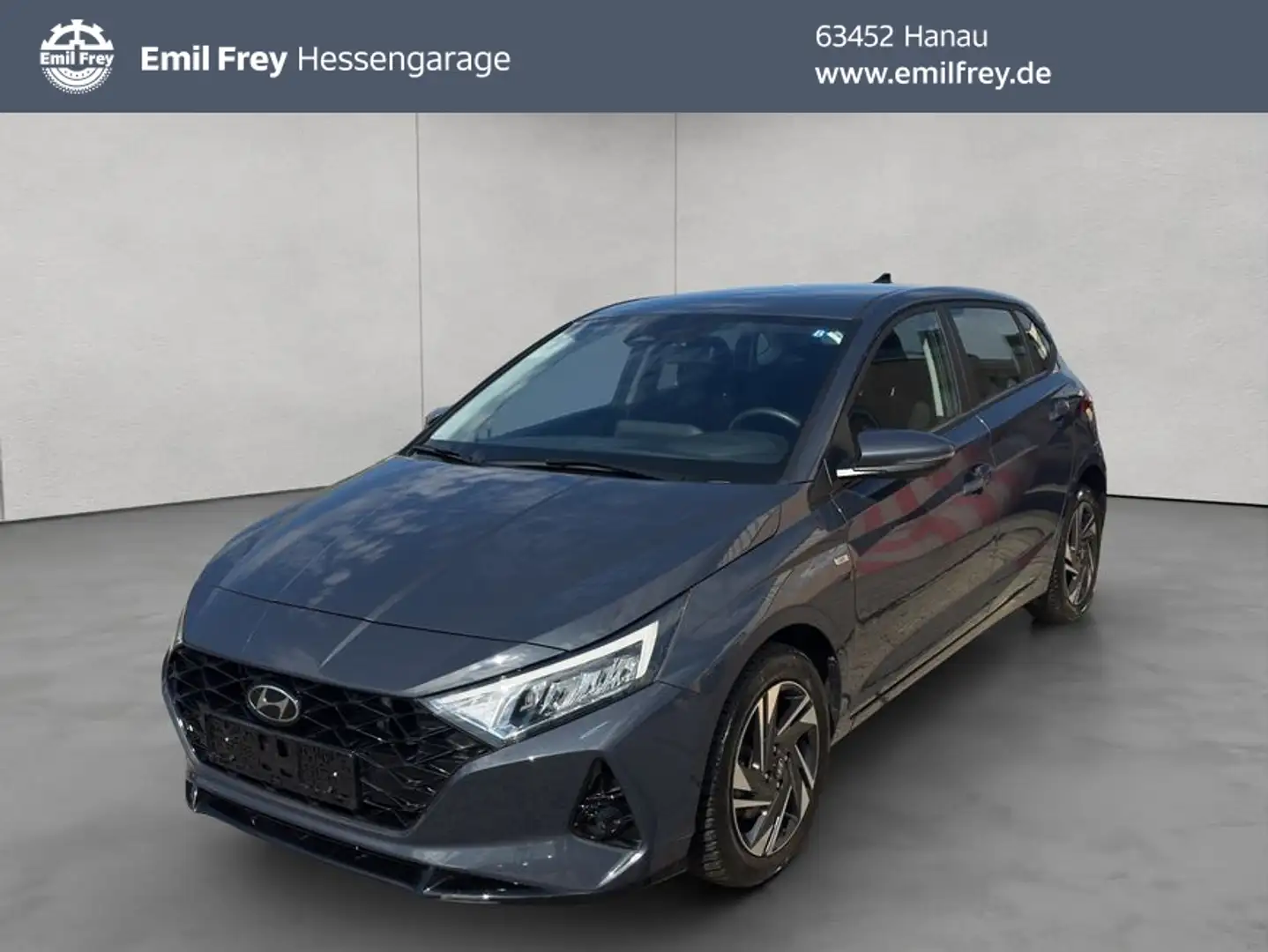 Hyundai i20 1.0 T-GDI 48V-Hybrid DCT Trend Gris - 1