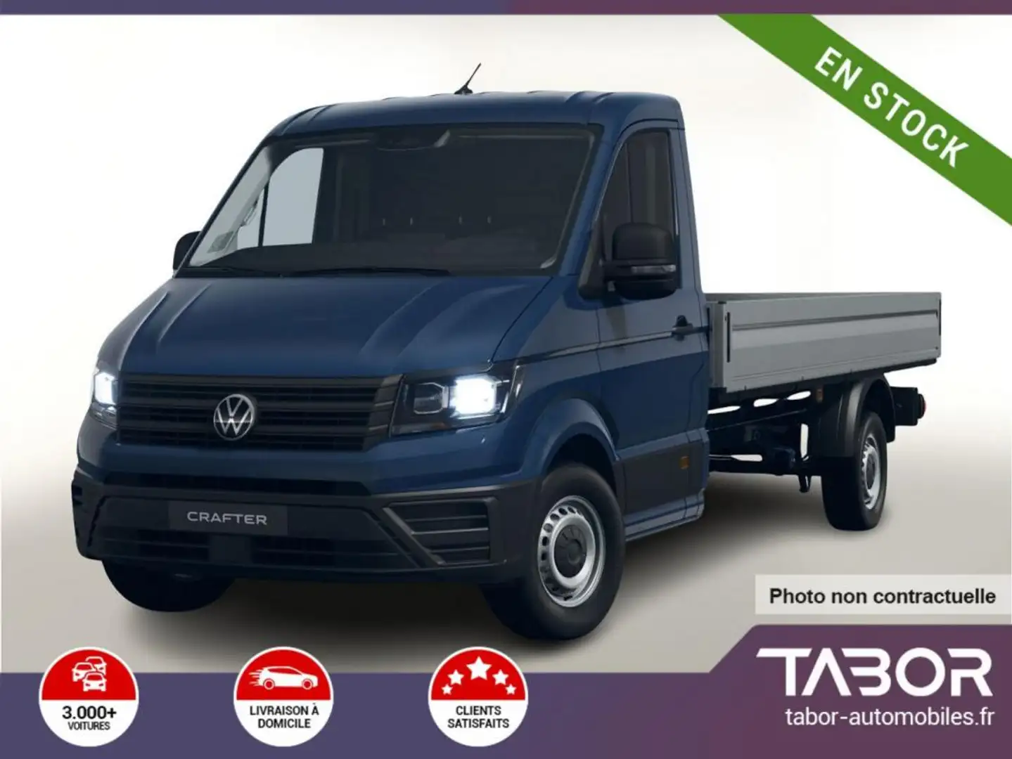 Volkswagen Crafter Pritsche 35 2.0 TDI 177 L4 Bleu - 1