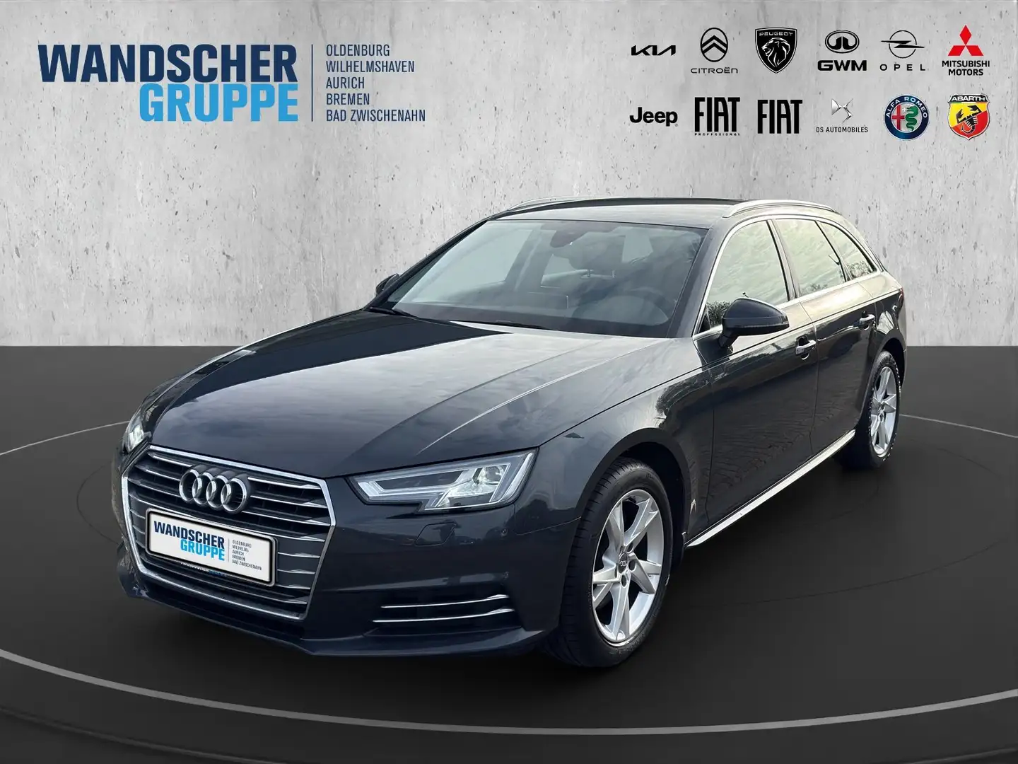 Audi A4 2.0 TFSI Avant sport ultra AHK+LED+Navi+SHZ Grau - 1