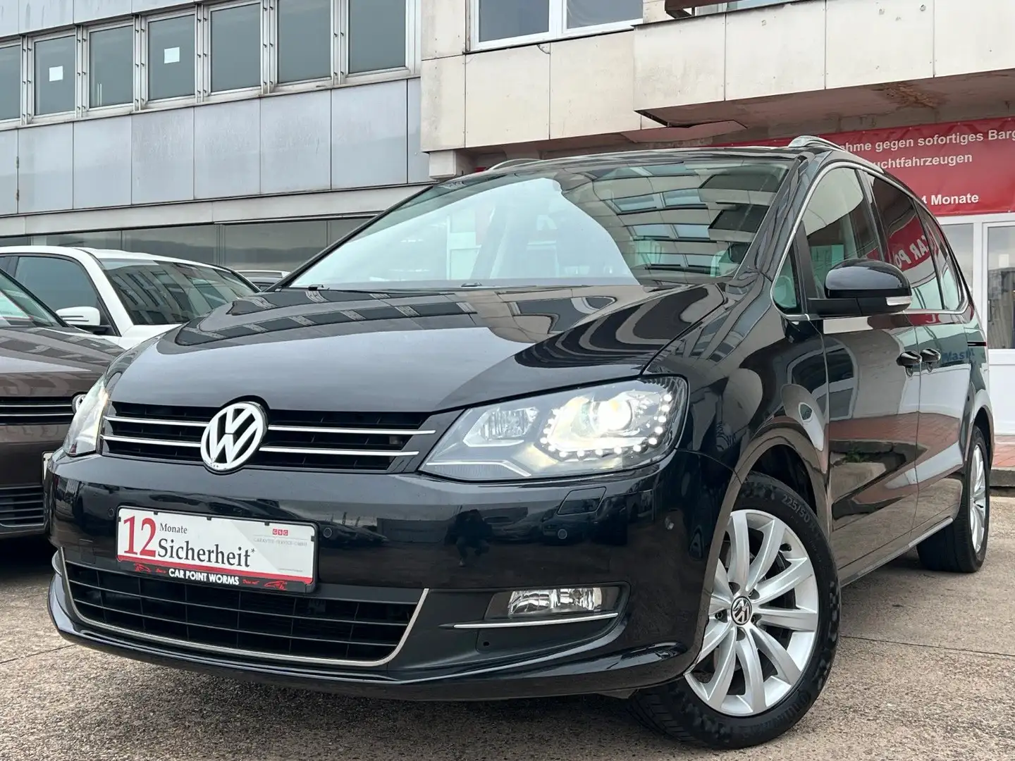 Volkswagen Sharan Highline 2.0 TDI DSG *1.HAND*7SITZ*LEDER* Schwarz - 1