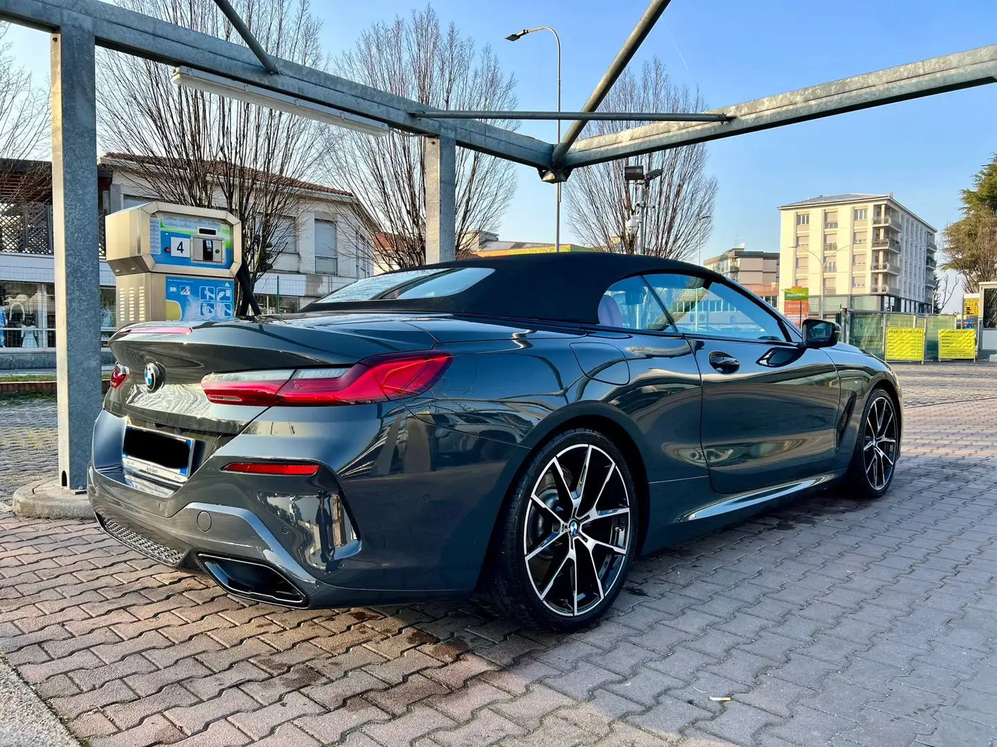 BMW 840 840d Cabrio mhev 48V xdrive auto siva - 2