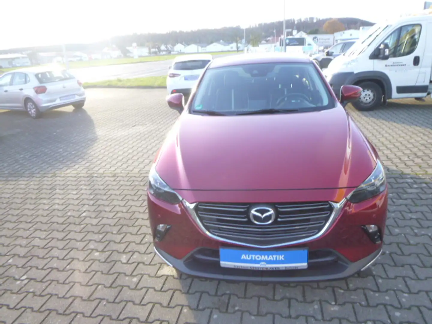 Mazda CX-3 SKYACTIV-G 121 AHK, Navi, Winterräder, TÜV NEU! Rot - 2