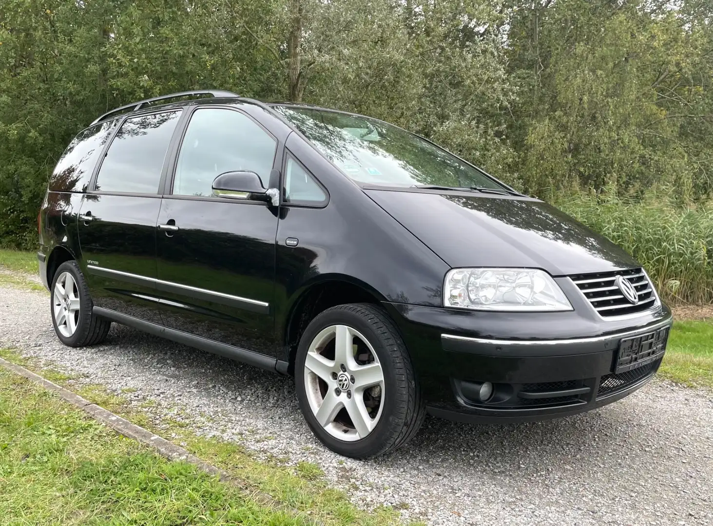 Volkswagen Sharan United 2.0l Tüv=Neu! 2.Hand 7Sitzer Euro4 Schwarz - 1