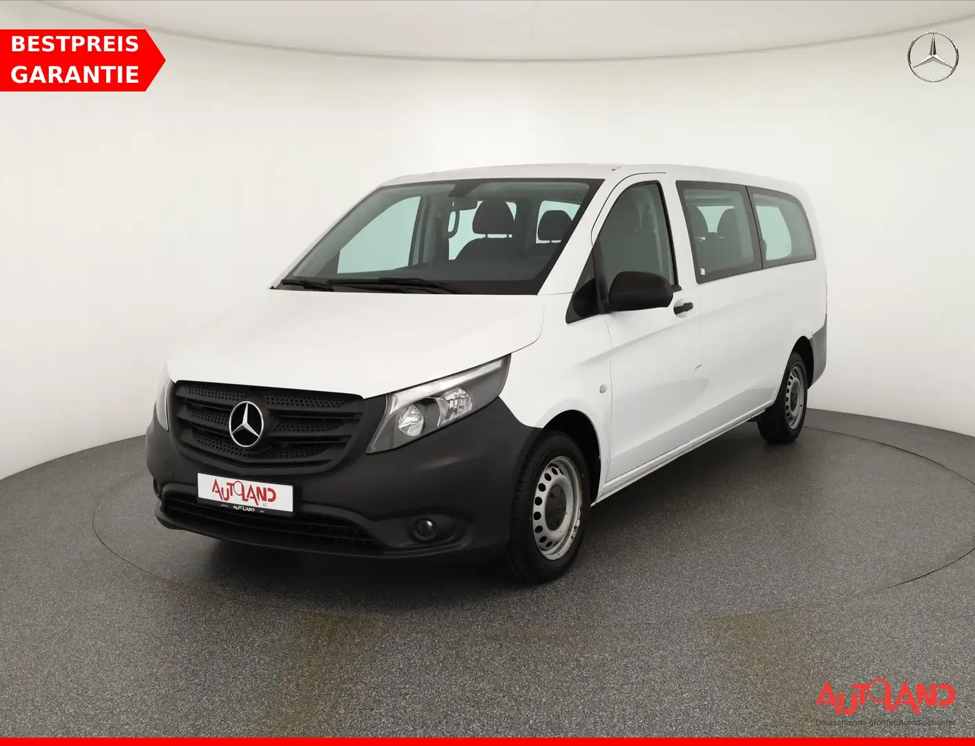 Mercedes-Benz Vito 114 CDI Pro extralang 8-Sitzer Navi USB AUX Blanc - 1