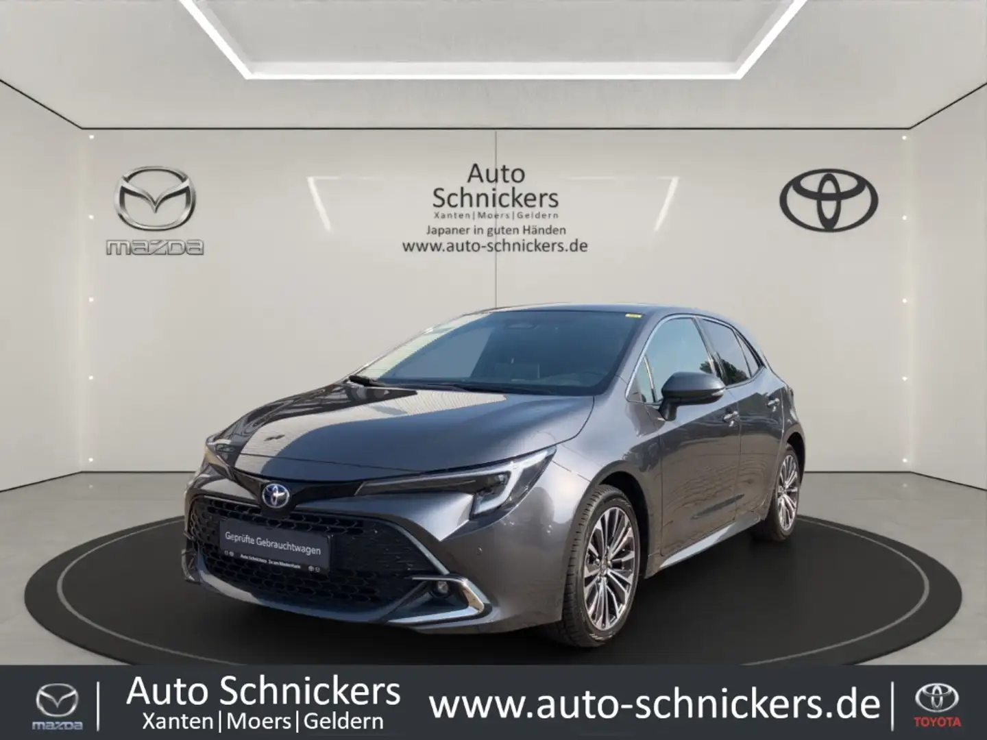 Toyota Corolla HYBRID TEAM D+TEC-P+HAGELSCHADEN !! Gris - 1