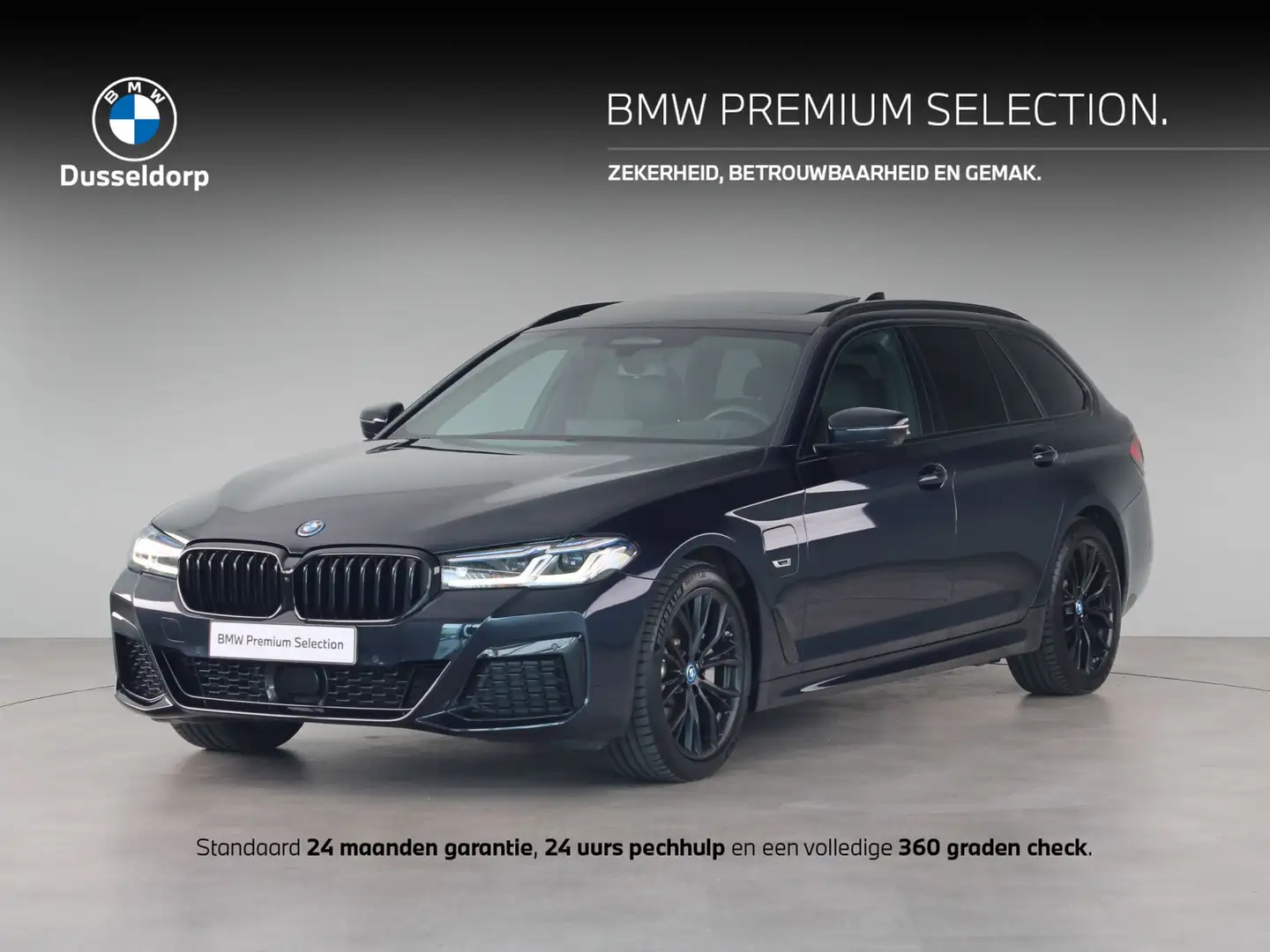 BMW 530 5 Serie 530e Touring Business Edition Plus Zwart - 1