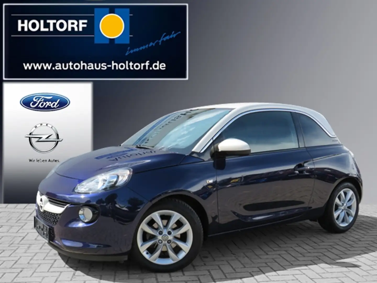 Opel Adam 1.4 Jam KLIMA ALU Bleu - 1