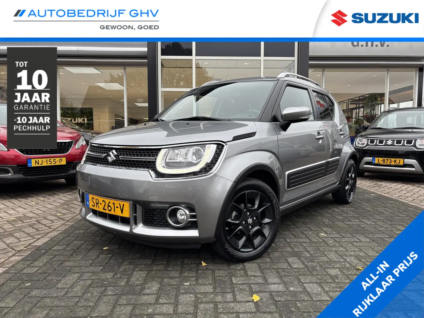 Suzuki Ignis 1.2 Dualjet 90pk Smart Hybrid Stijl | Trekhaak | Grau - 1