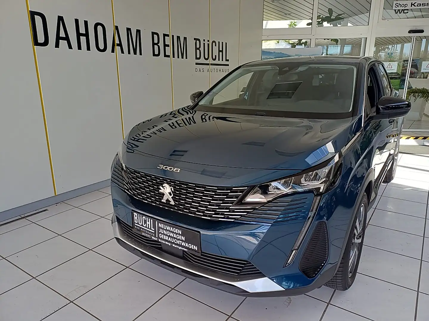 Peugeot 3008 PT 130 EAT8 Allure Pack Blau - 2