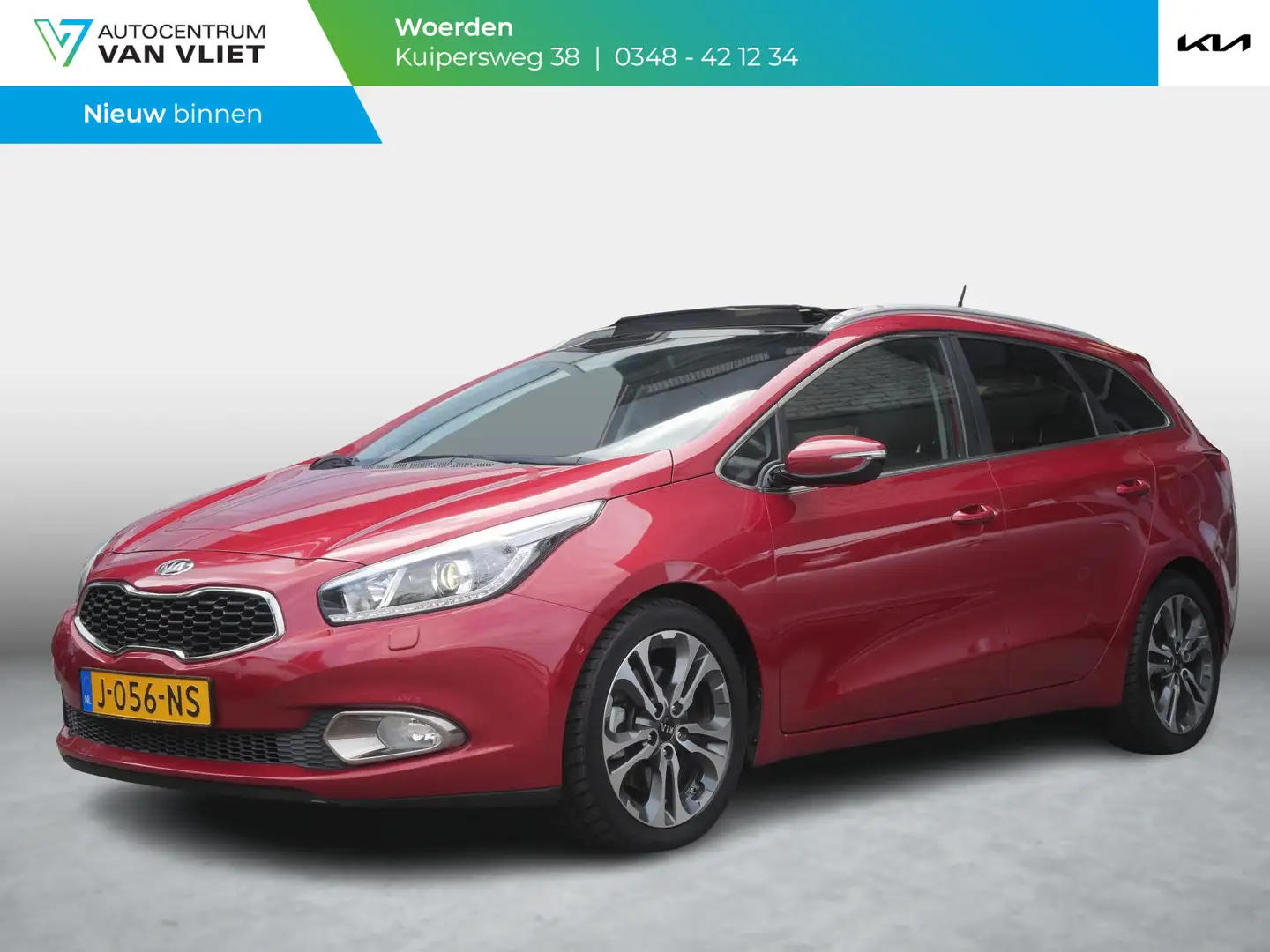 Kia Ceed SW / cee'd SW Sportswagon 1.6 GDI Super Pack Premium | Cruise | Rood - 1