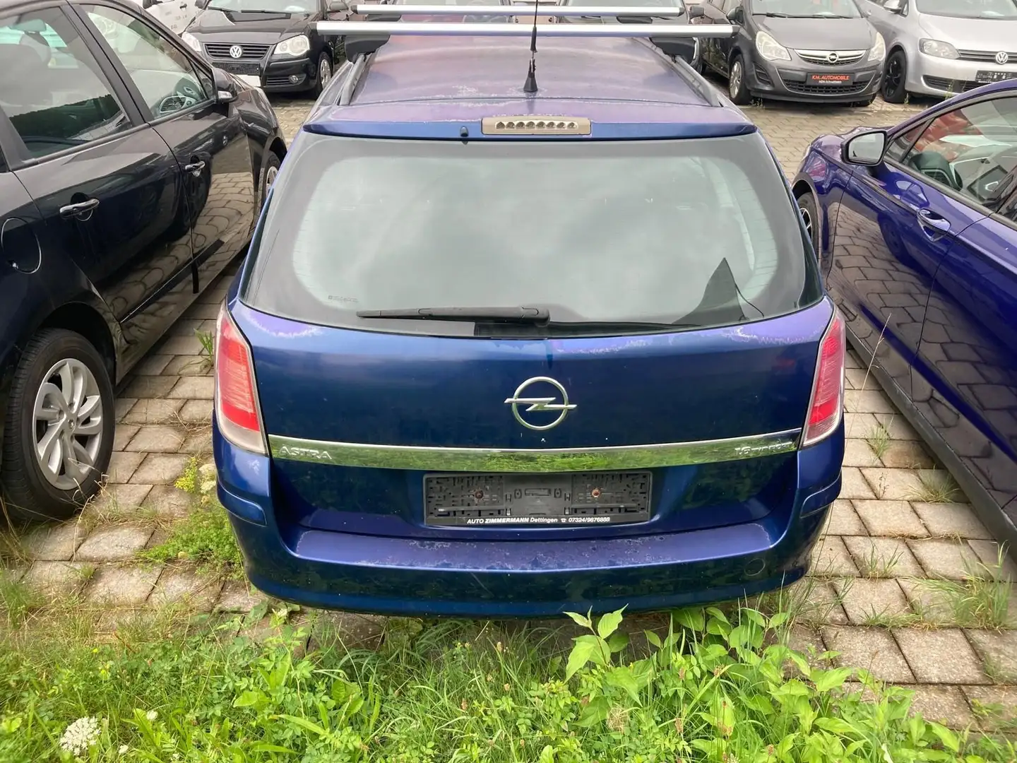 Opel Astra H Caravan Basis Bleu - 2