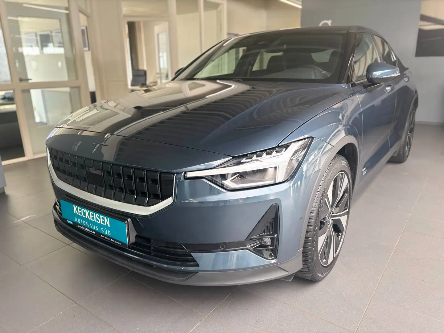 Polestar 2 Long Range Single PILOT Lite  78kwh Bleu - 1