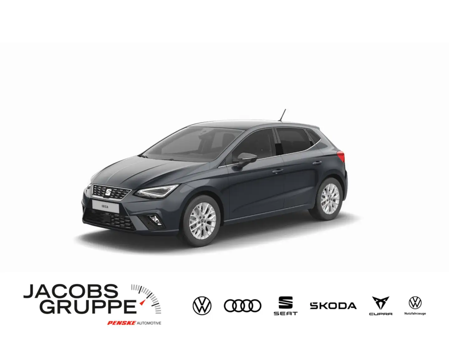 SEAT Ibiza 1.0 TSI Xcellence DSG Navi*CAM*LED*SHZ Grau - 1
