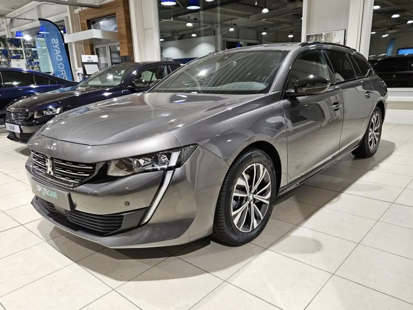 Peugeot 508 Allure Pack 1.2i 130 Automaat Camera 360/GPS/Zetel Grau - 1