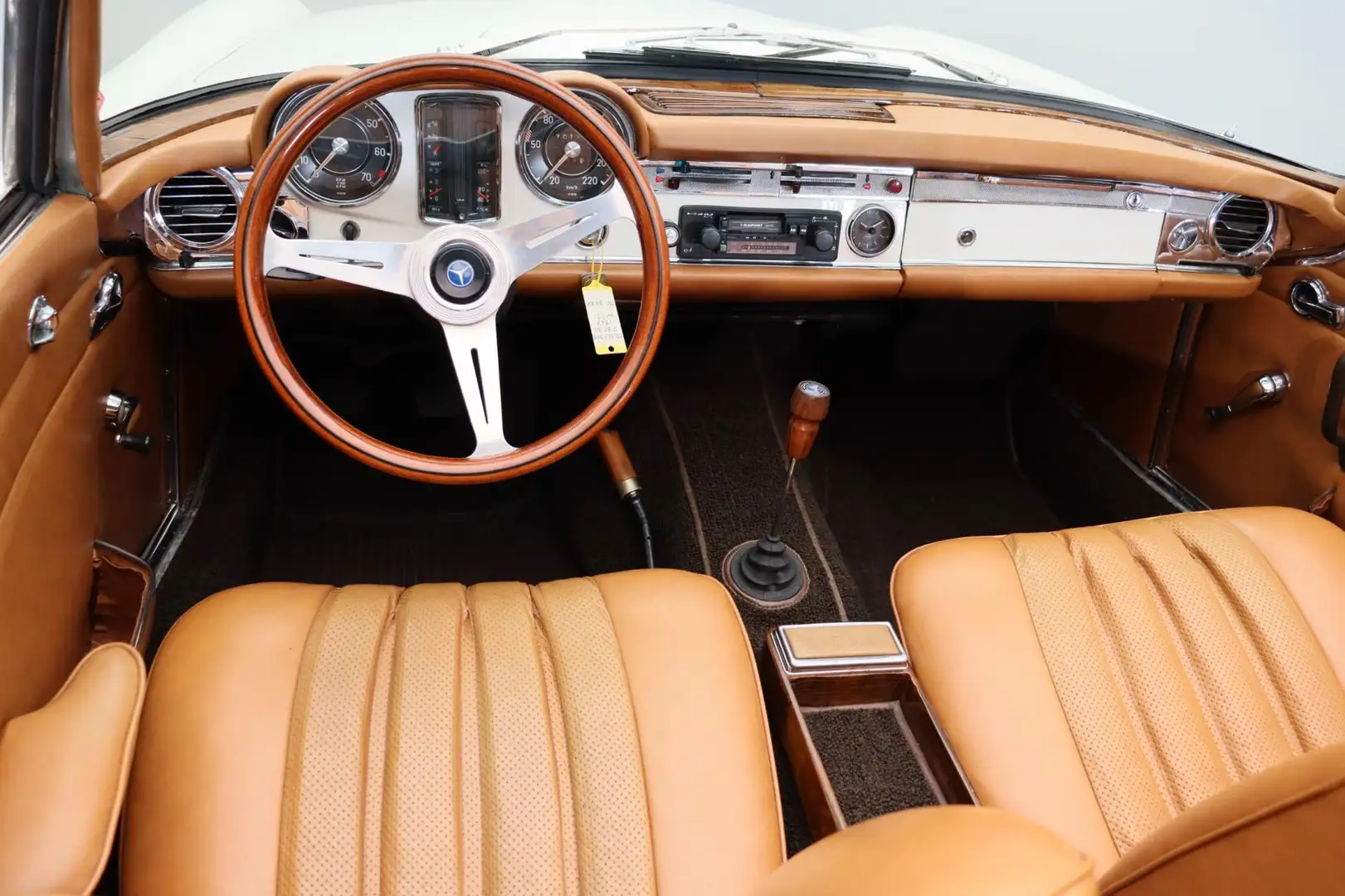 Mercedes-Benz SL 230 230SL Pagode * EUROPEAN MODEL* 3 zits 1967 W113 NL Fehér - 2