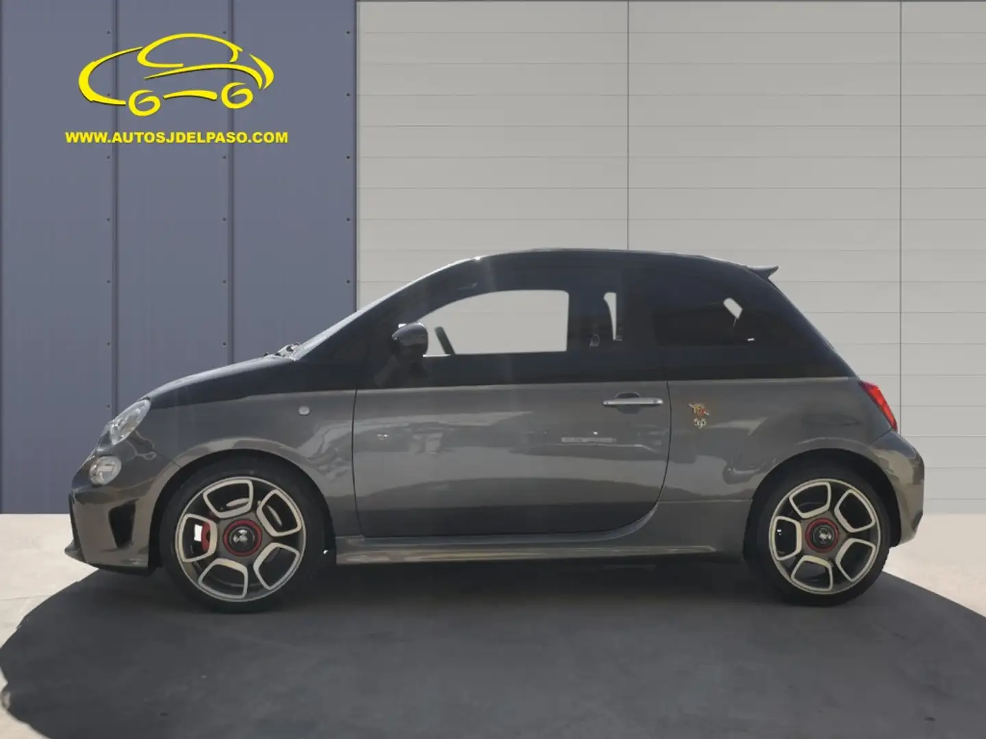 Abarth 595C 1.4T JET AUT. 107KW Gris - 2