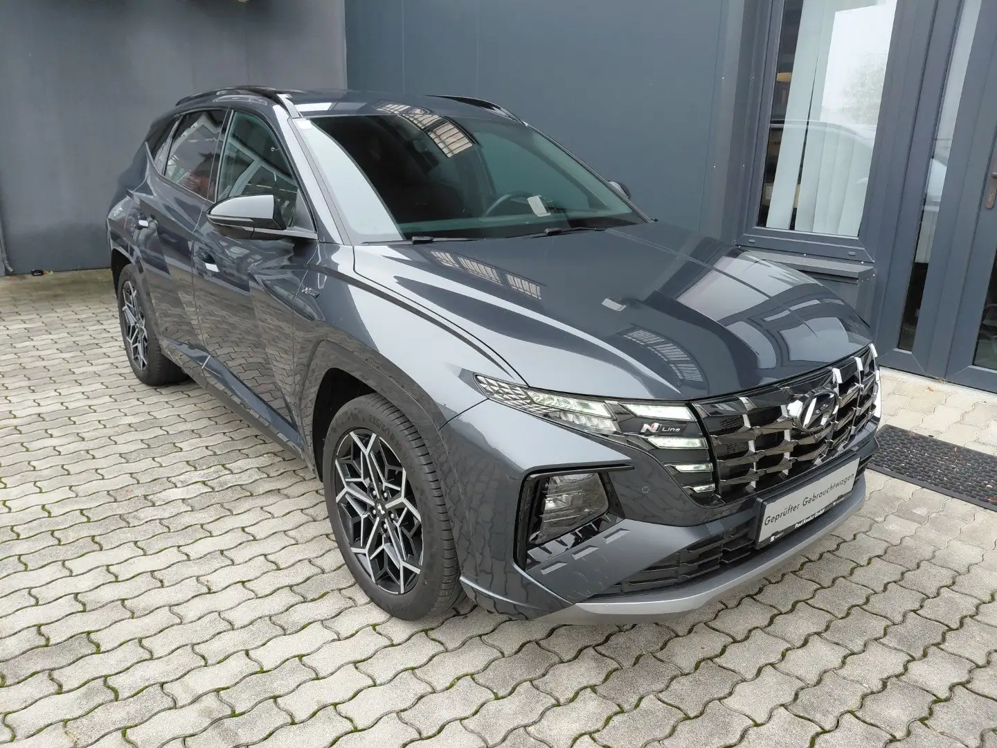 Hyundai TUCSON Tucson 1,6 CRDI 4WD 48V N-Line DCT Grau - 1