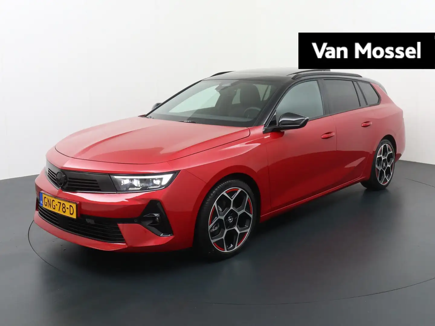 Opel Astra Sports Tourer 1.2 Turbo Hybrid GS-Line | Schuifkan Rood - 1