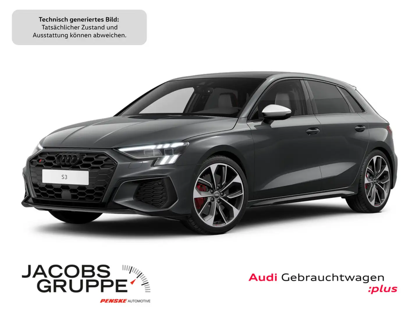 Audi S3 Sportback 2.0 TFSI quattro B&O*Pano*Matrix * Grau - 1