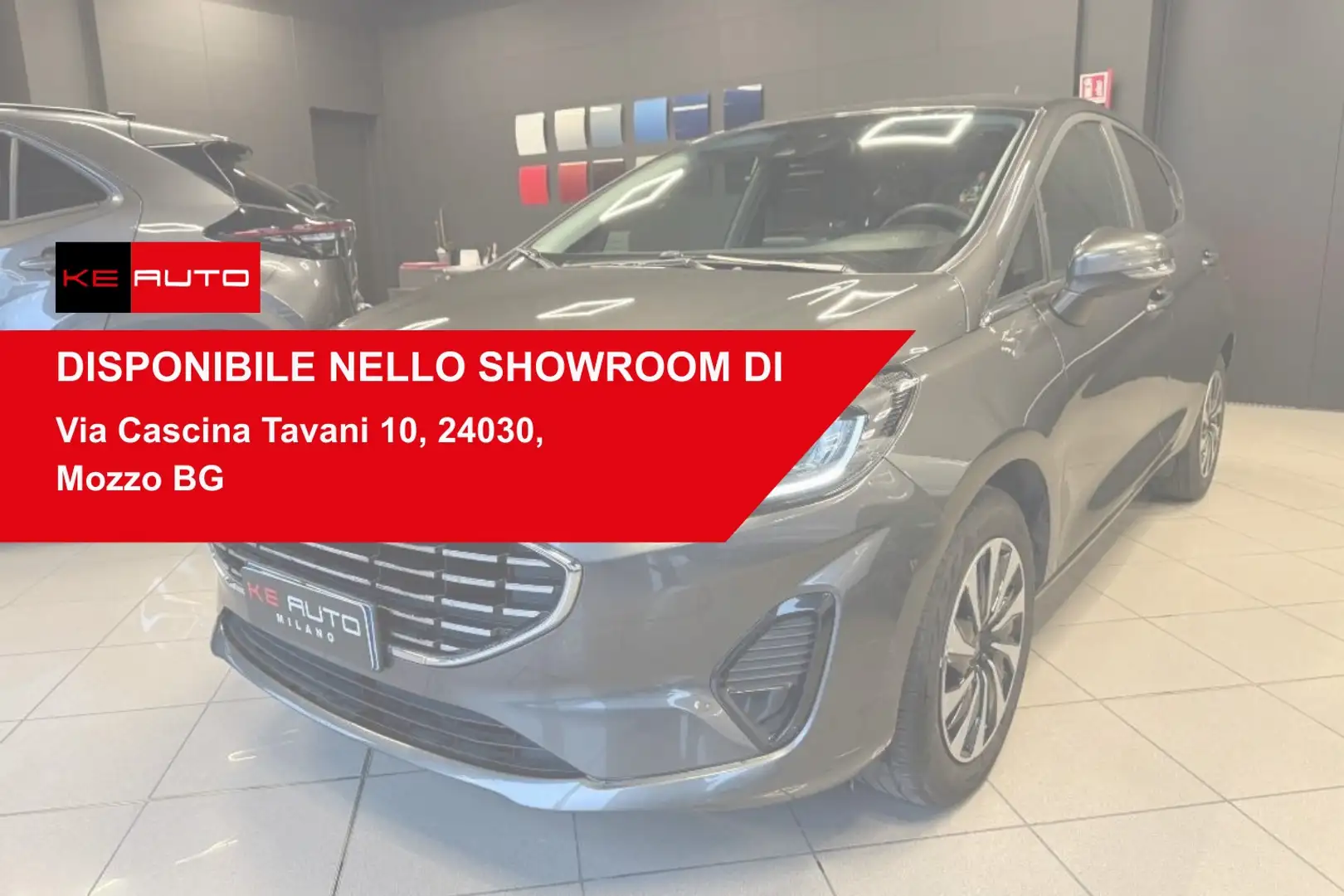 Ford Fiesta Fiesta VII 2022 5p 5p 1.1 Titanium 75cv Grigio - 2