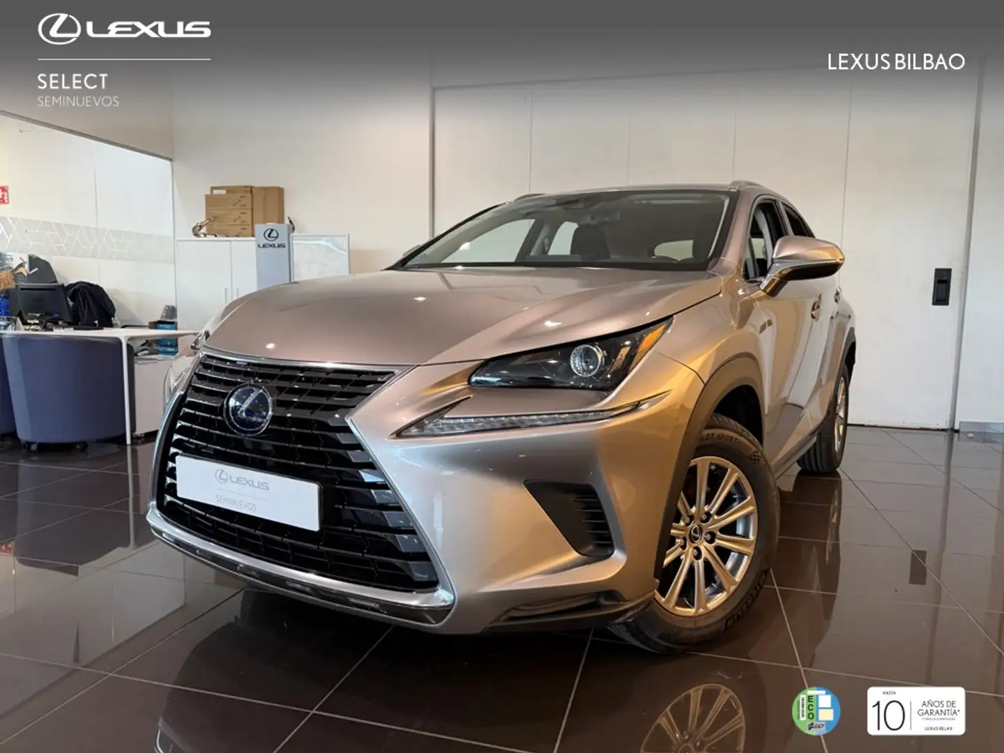 Lexus NX 300 300h Business 2WD Argent - 1