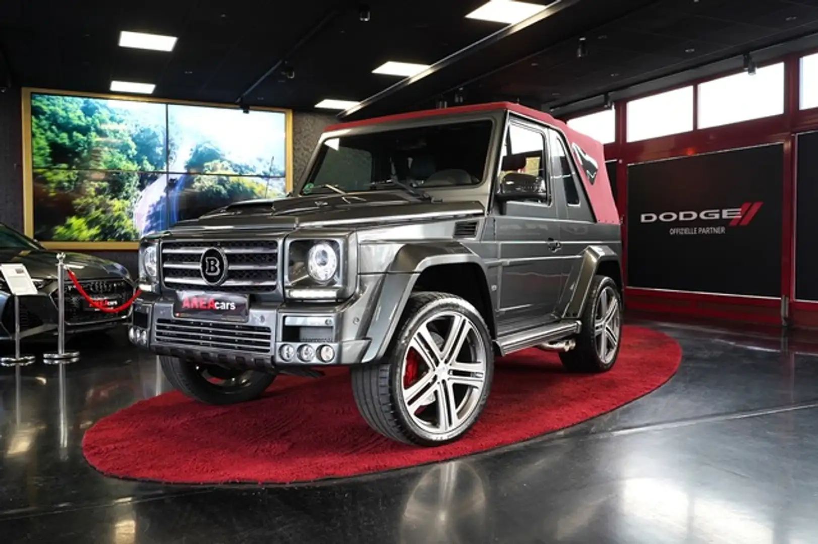Mercedes-Benz G 500 BRABUS Cabrio RARITÄT CARBON NEUES VERDECK Gris - 1