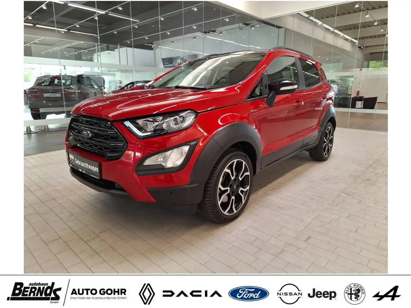 Ford EcoSport 1.0 EcoBoost ACTIVE B&O KAMERA SHZ PDC Kırmızı - 1