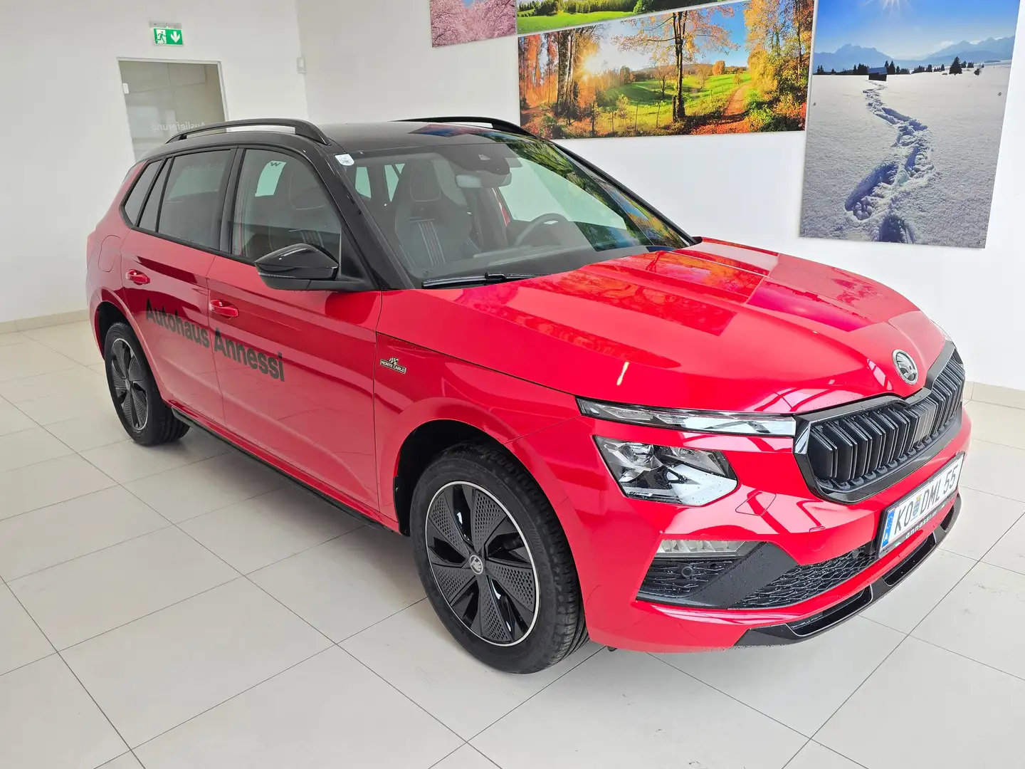 Skoda Kamiq Monte Carlo Rot - 1