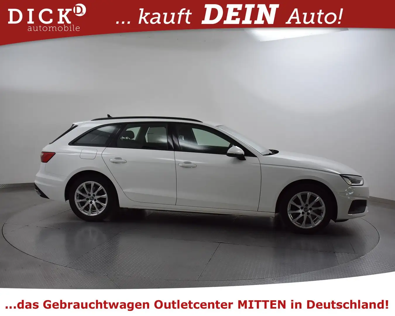 Audi A4 AV 35d S-Tr. Sport NAVI+KAMER+LED+AHK+ACC+SHZ Білий - 2