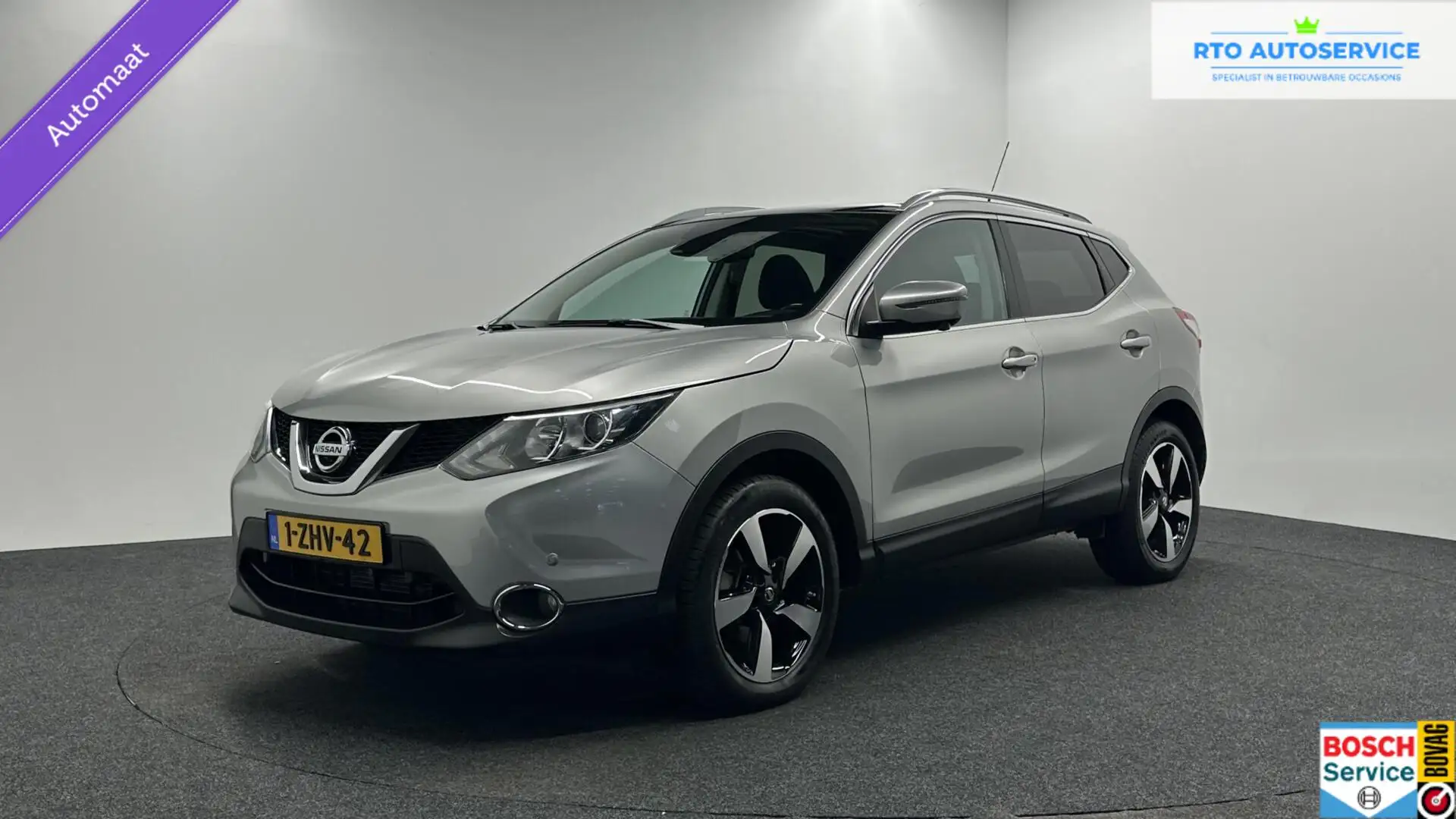 Nissan Qashqai 1.2 Connect Edition TREKHAAK PANO CAMERA NAVI LM C Gris - 1